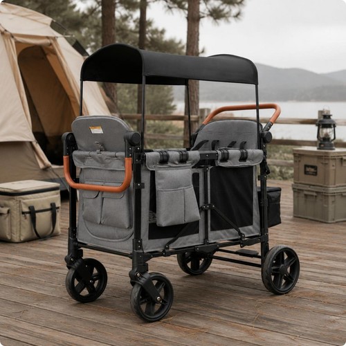Four wheel twin child - four,