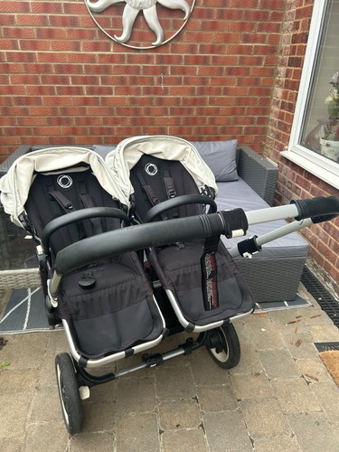 Bugaboo donkey twin black - twin,