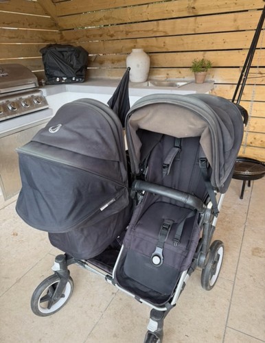 Bugaboo donkey twin black - donkey,