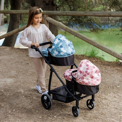 Twin dolls pram pushchair ivy - pram,