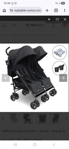 Babiie mb12 twin double - twin,